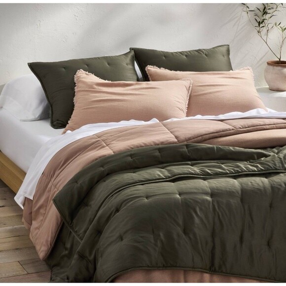 King 400 Thread Count Rayon from Bamboo Sheet Set White - Casaluna - Picture 6 of 6